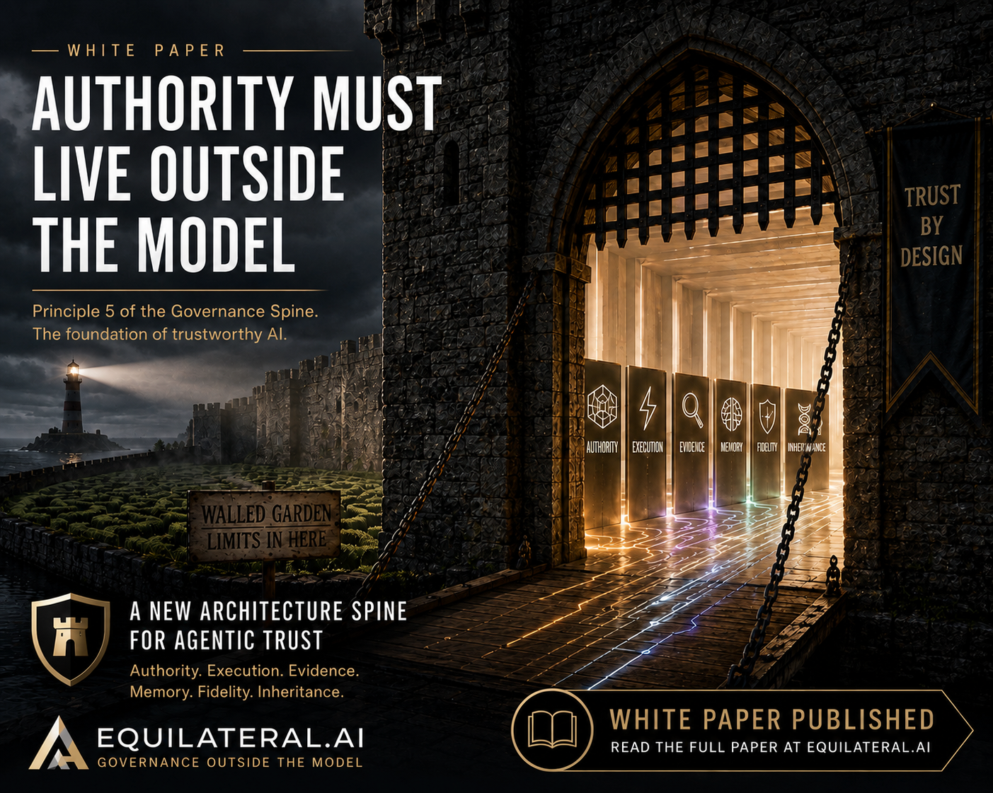 Authority Must Live Outside the Model &mdash; The Structural Case for External AI Governance